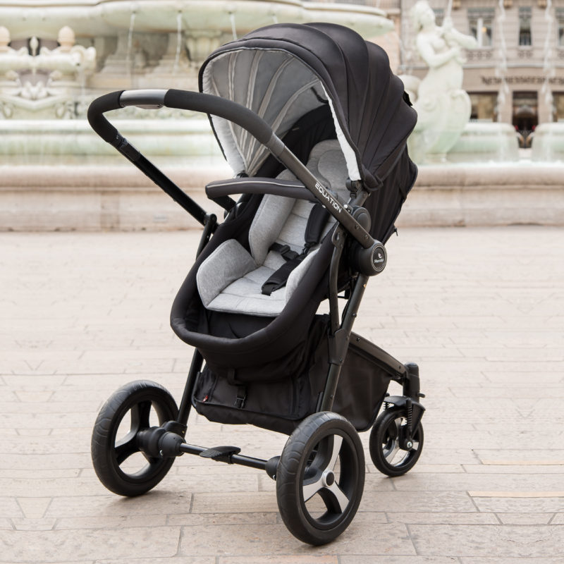 Poussette 3 en 1 réversible face parents Equation Renolux
