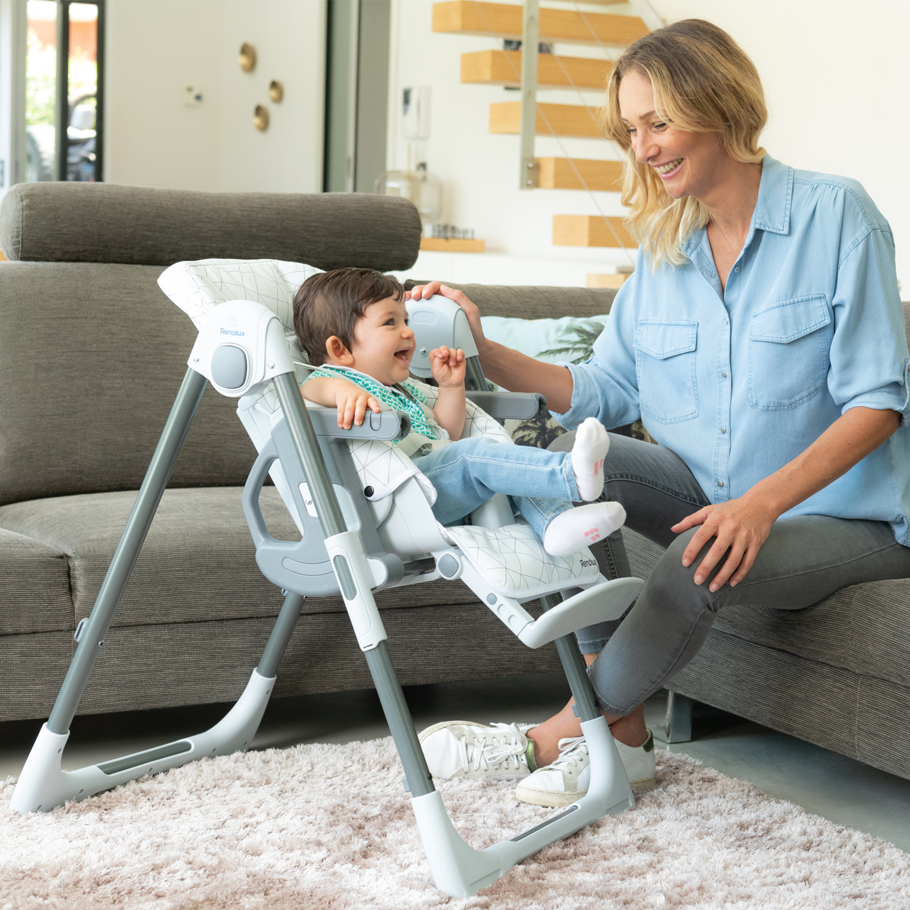 Chaise Haute Bébé Vision, Renolux de Renolux