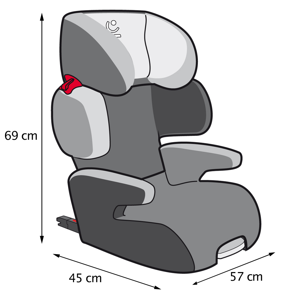 Cybex Solution X Fix, Siège Auto Rehausseur