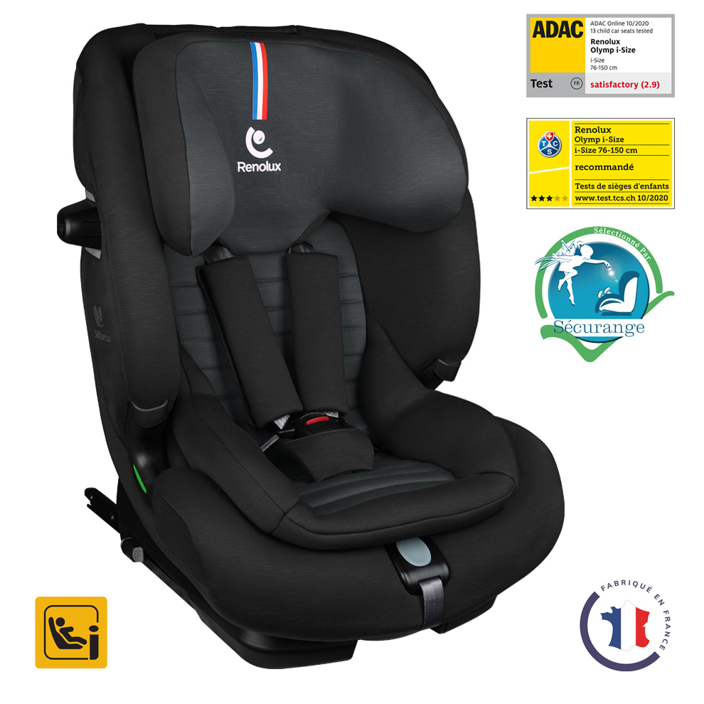 OLYMP Siège auto isofix R129 i-size 76-150 cm Softness®