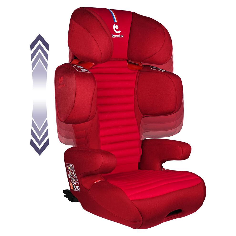 Renofix Groupe 2/3 Isofix inclinable Softness® Carbon de Renolux