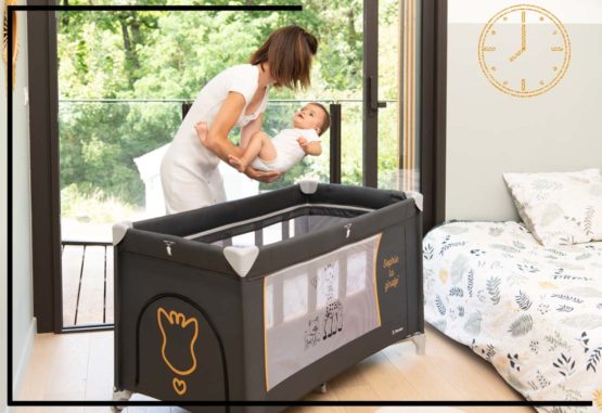 Collection Sophie la girafe Sunrise lit parapluie bassinet Optic Z Renolux