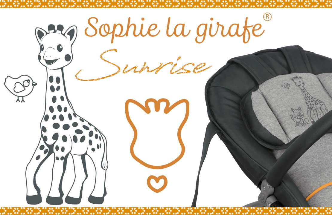 accueil collection sophie la girafe sunrise Renolux