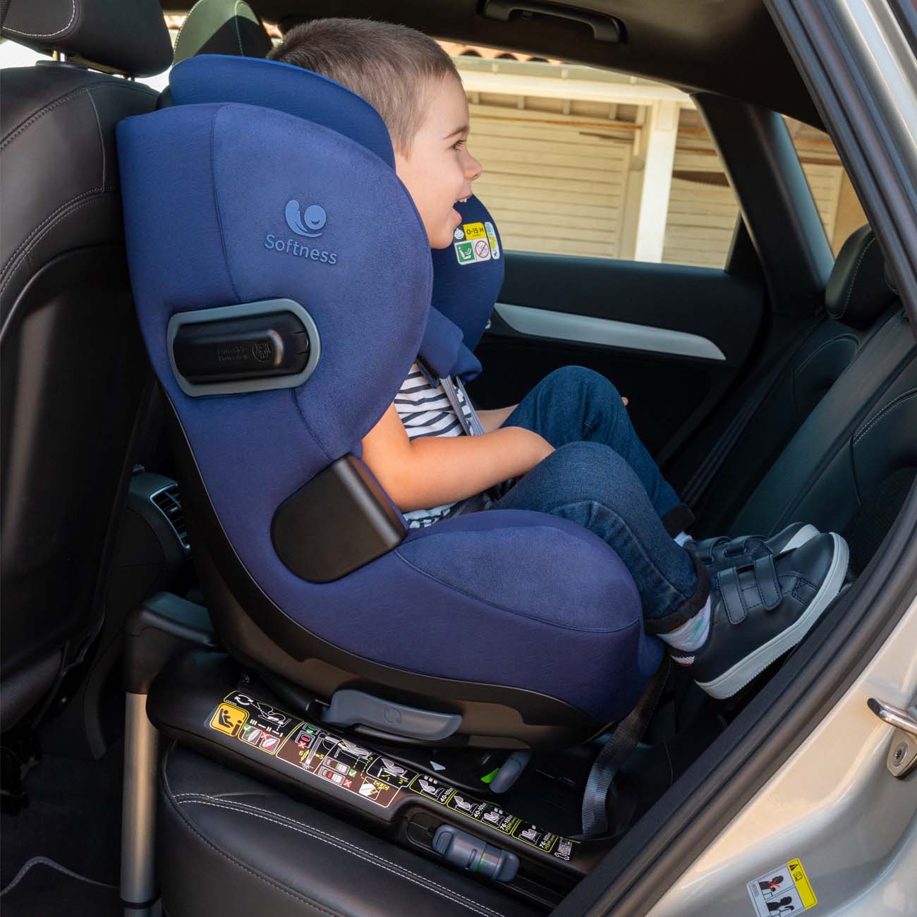 lifestyle siège auto dos route 4 ans Gaïa+ Renolux