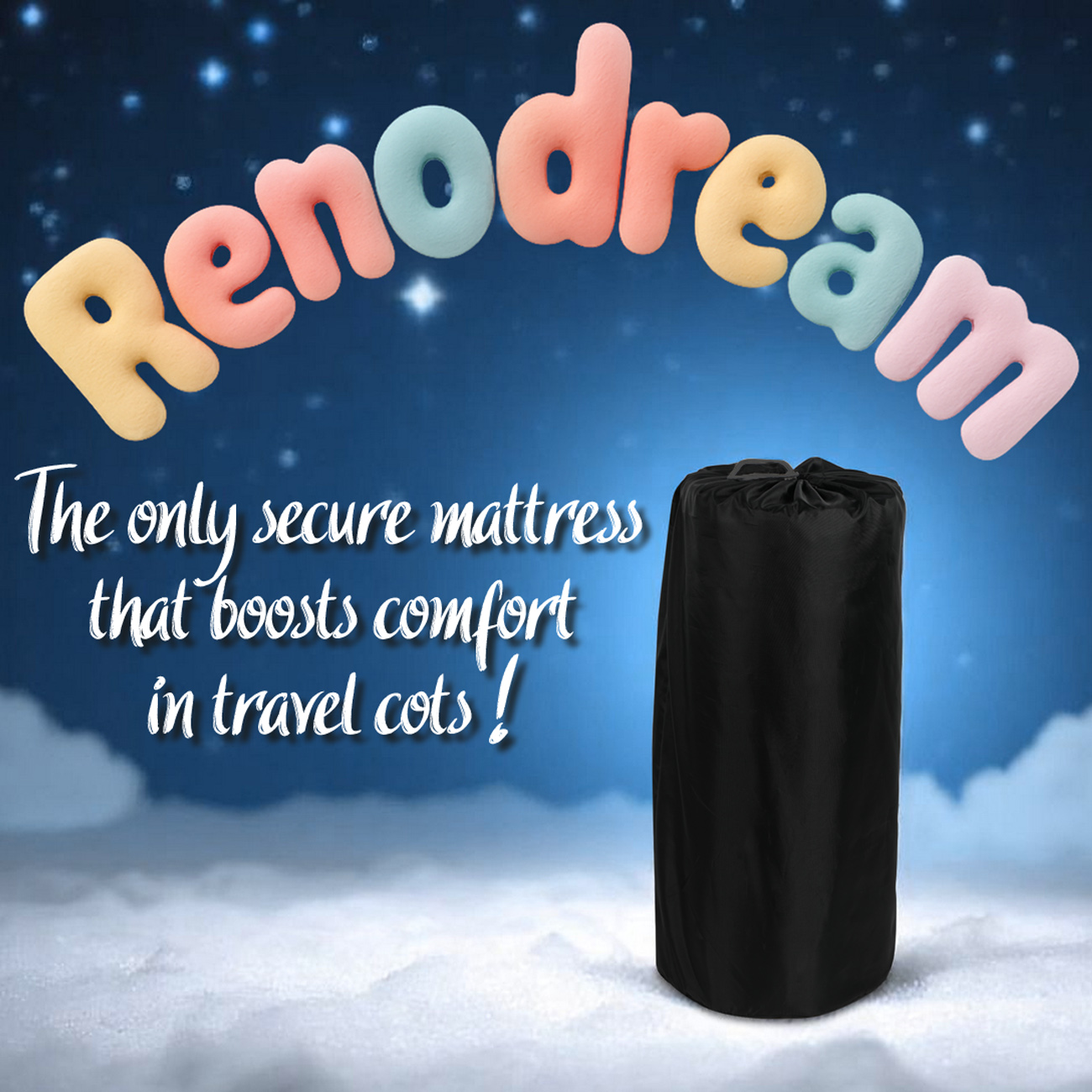 lifestyle matelas boosts comfort travel cots Renodream Snow Renolux